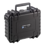 OUTDOOR resväska i svart med Skuminteriör 205 x 145 x 80 mm Volume: 2,3 L Model: 500/B/SI